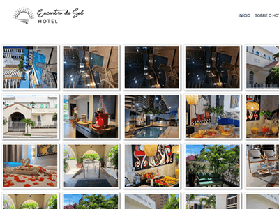 Classic Joomla image gallery grid layout