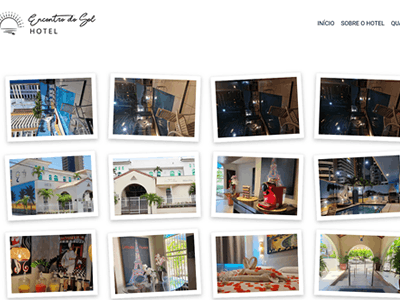 Polaroids Joomla image gallery layout